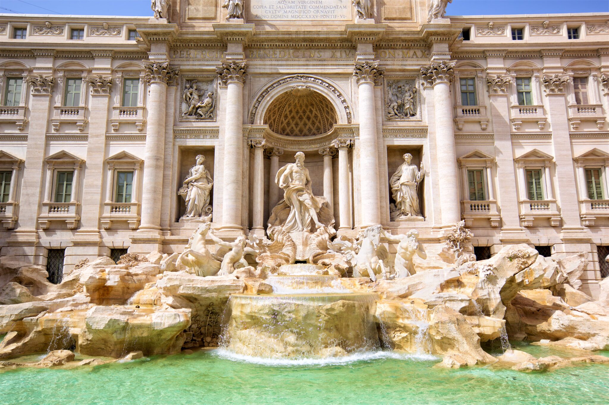 Fontana di Trevi em Roma