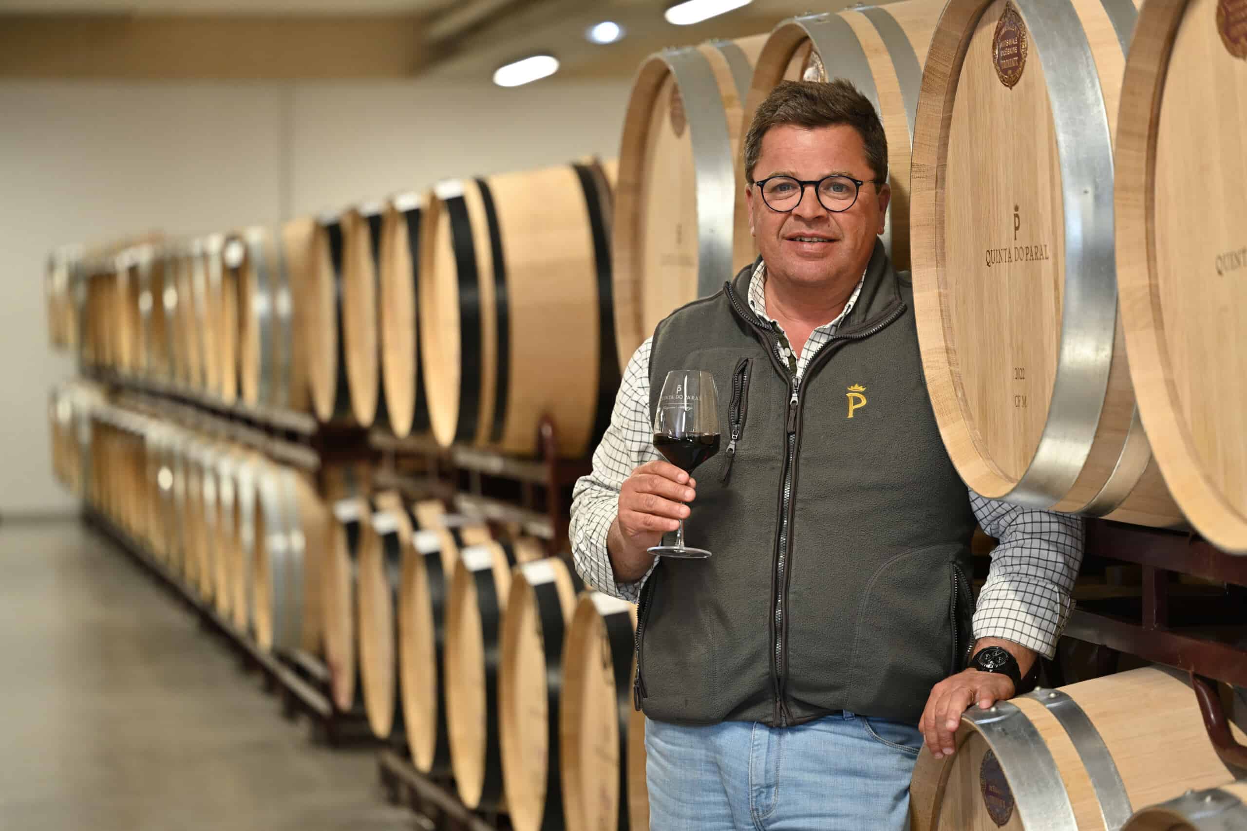 Luís Morgado Leão, CEO e enólogo da Quinta do Paral