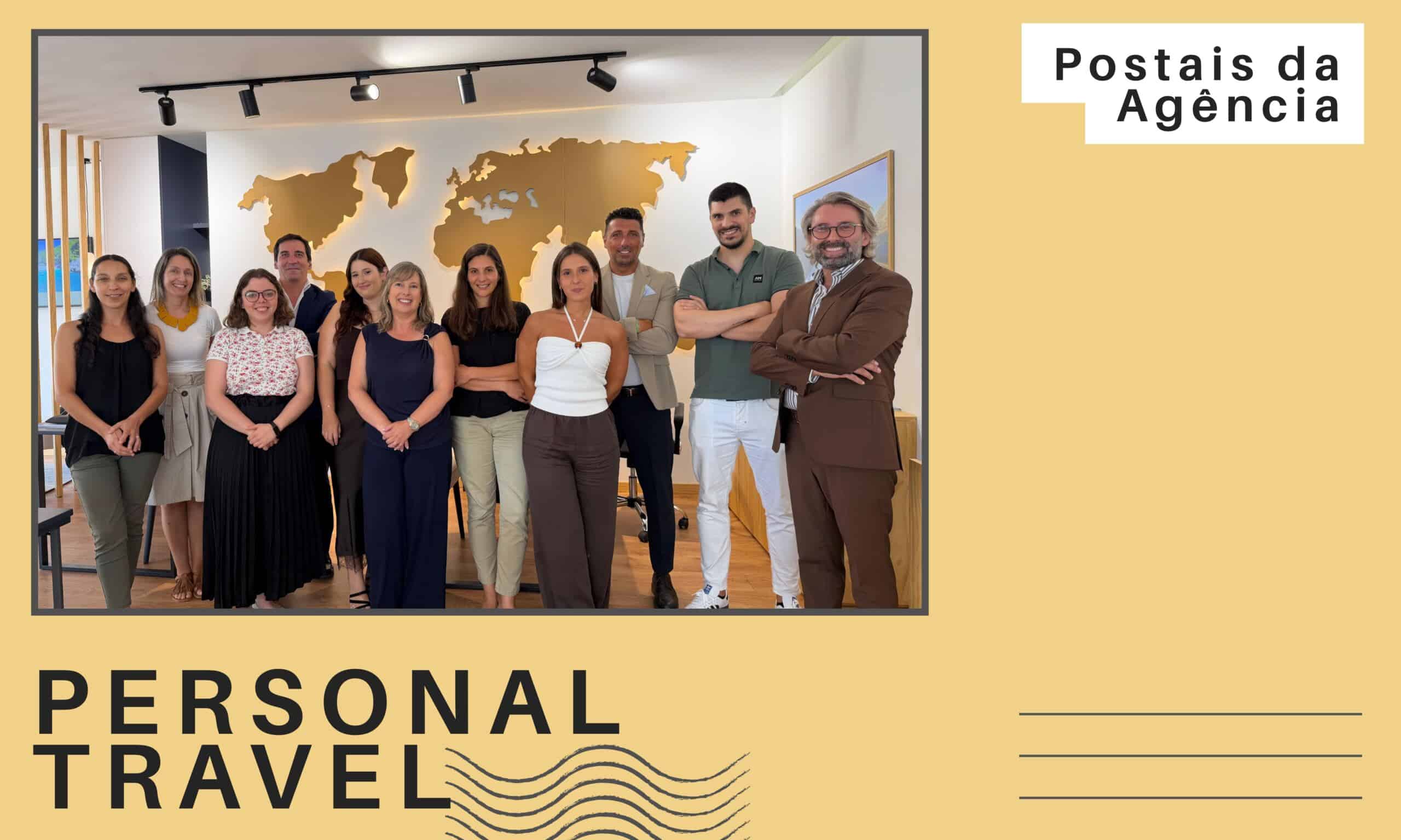 Equipa da agência de viagens Personal Travel, sediada no Porto.