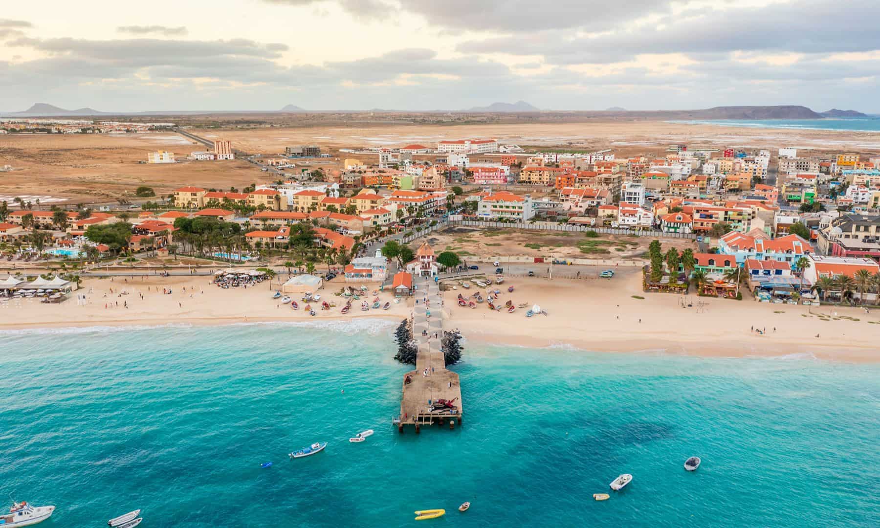 Ilha do Sal, em Cabo Verde.