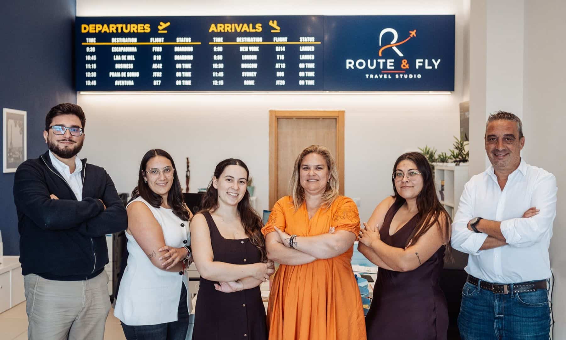 Equipa da Route & Fly – Travel Studio