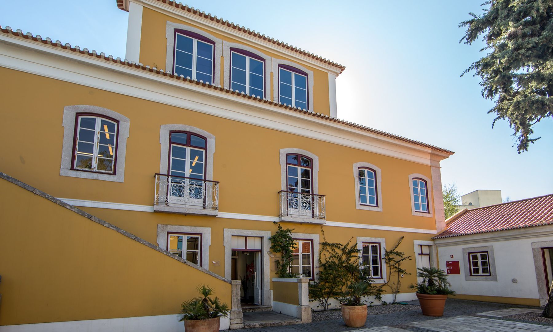 Universidade Europeia, no campus da Quinta do Bom Nome, em Lisboa.
