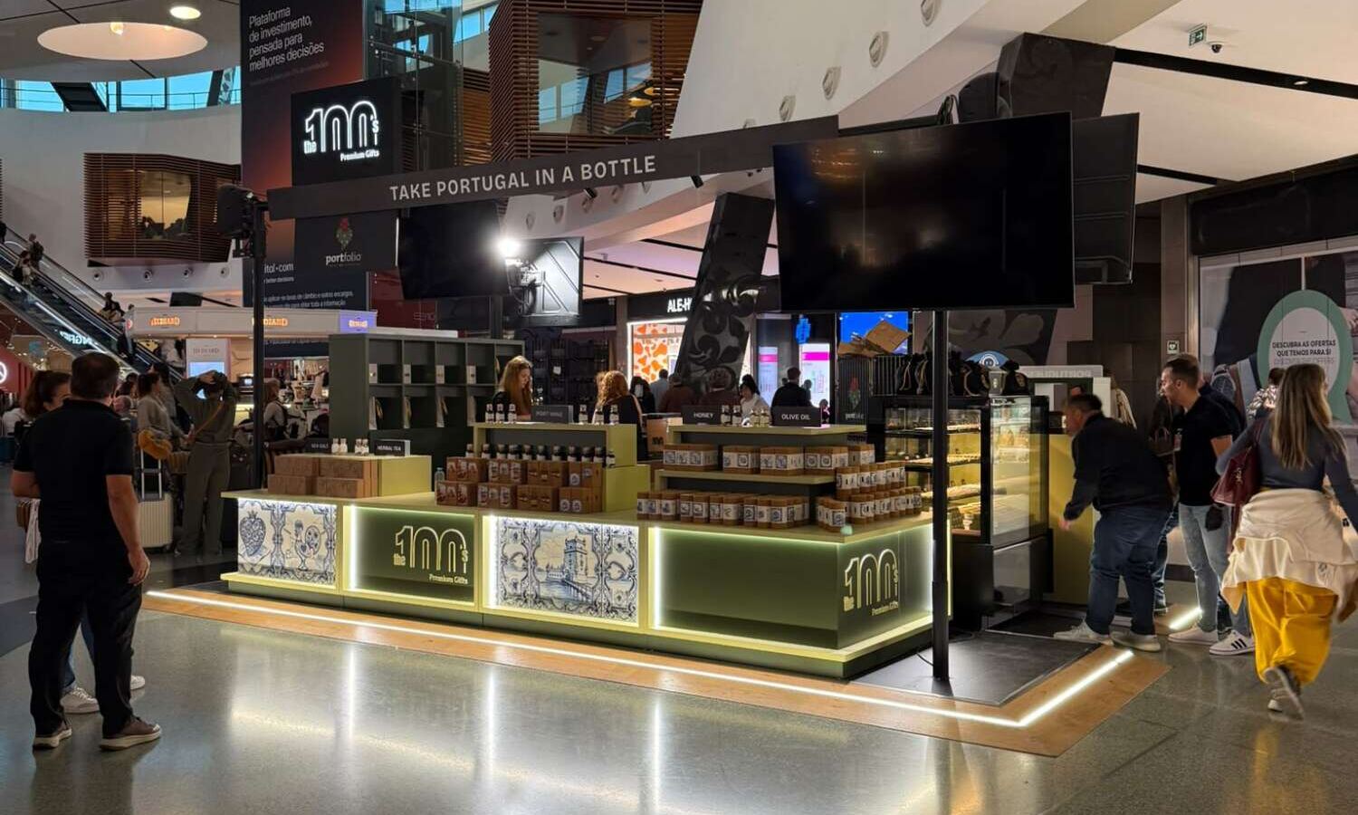 The100’s opens store at Lisbon Airport and prepares four more stores in Portugal